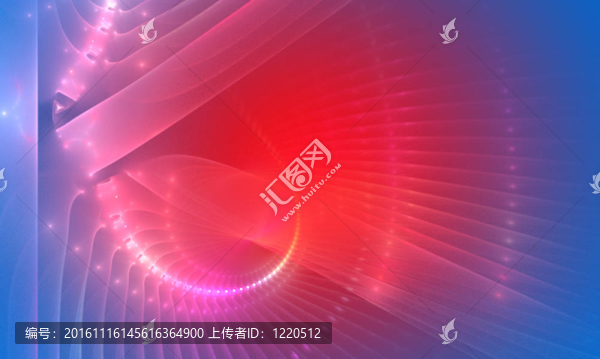 藍(lán)色和紅色的抽象背景。淡入淡出效果