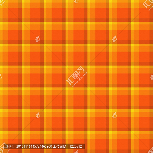 橙色格子無縫背景
