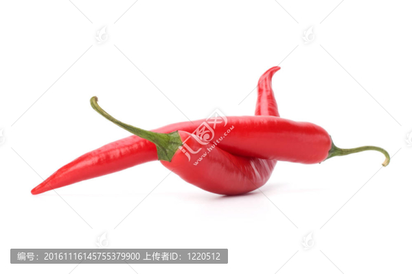 白背景辣椒