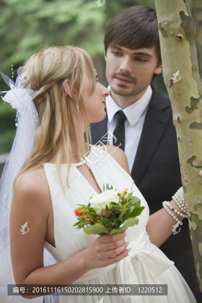 婚禮的夫婦
