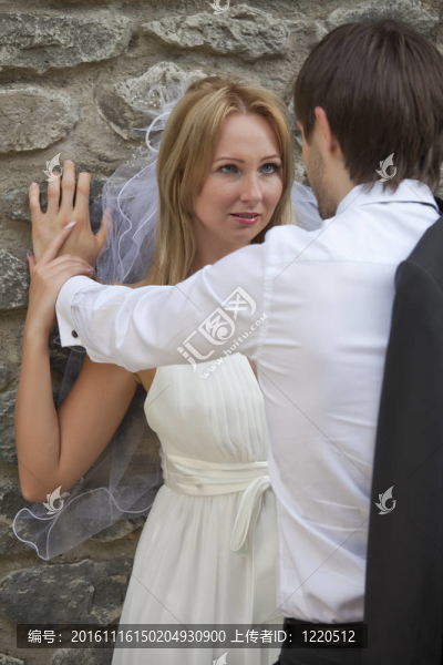 婚禮的夫婦