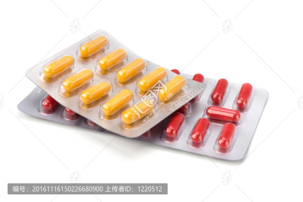 白色藥用膠囊