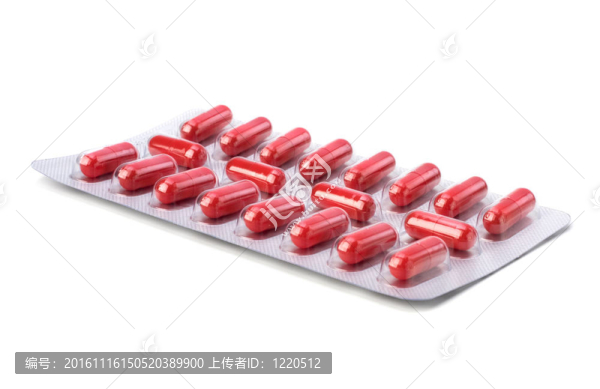 白色藥用膠囊