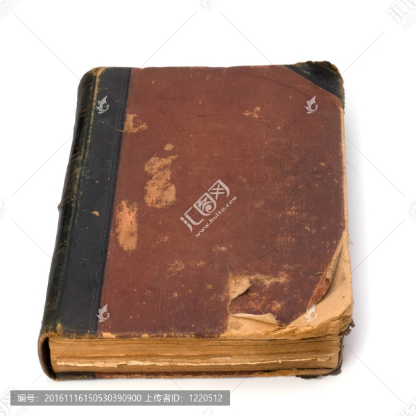 本破書孤立在白色背景
