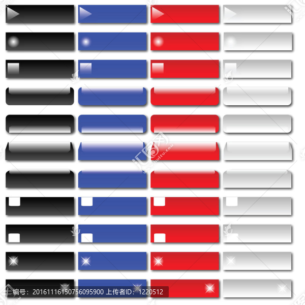 各種網(wǎng)頁按鈕