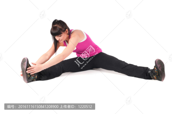 白色健身教練