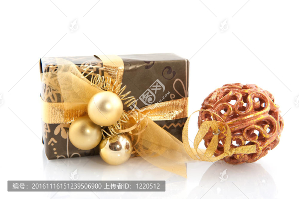 金色的圣誕禮物
