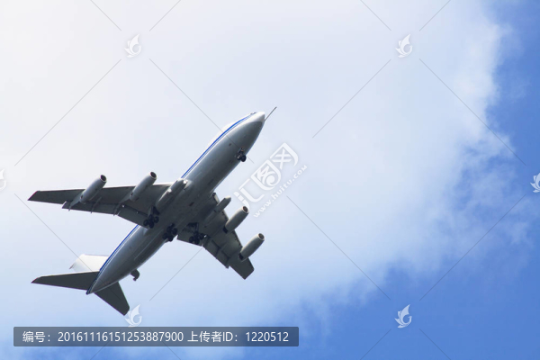 天空中的飛機(jī)