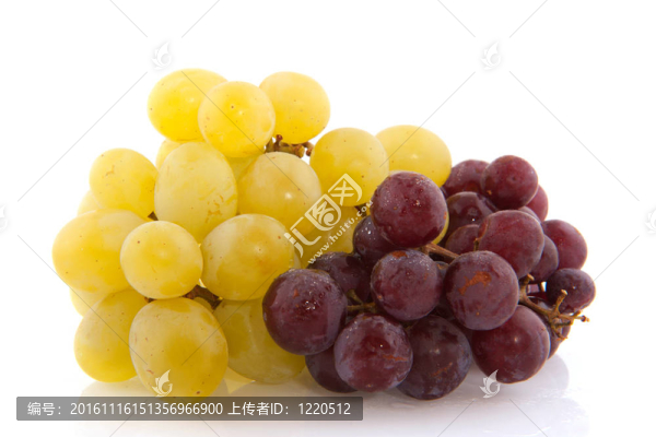 白色和藍(lán)色的葡萄