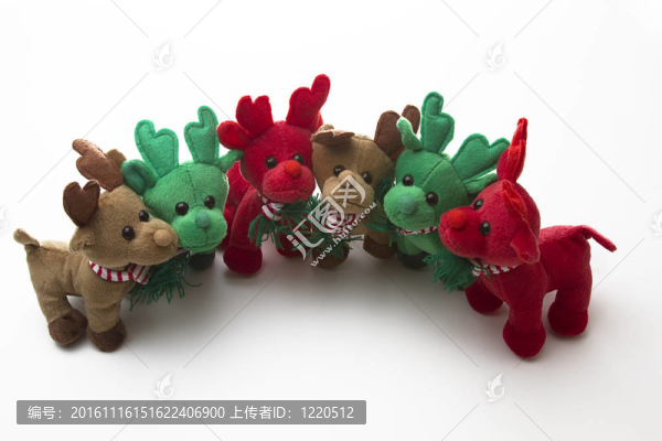馴鹿的全家福