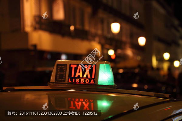 里斯本的出租車