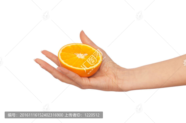 橙色