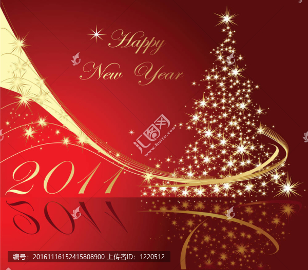 新年快樂背景