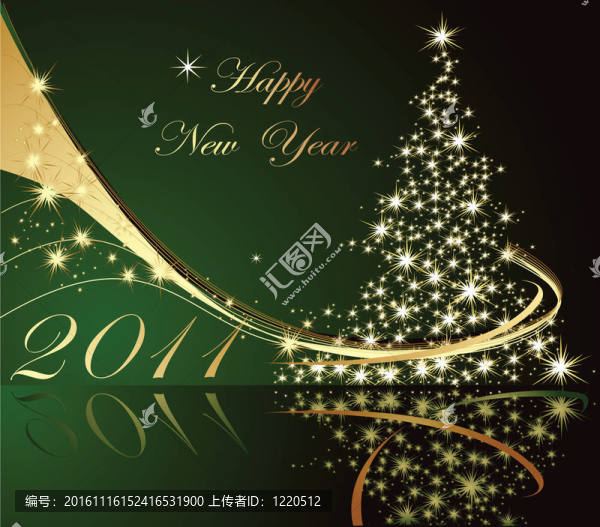新年快樂背景