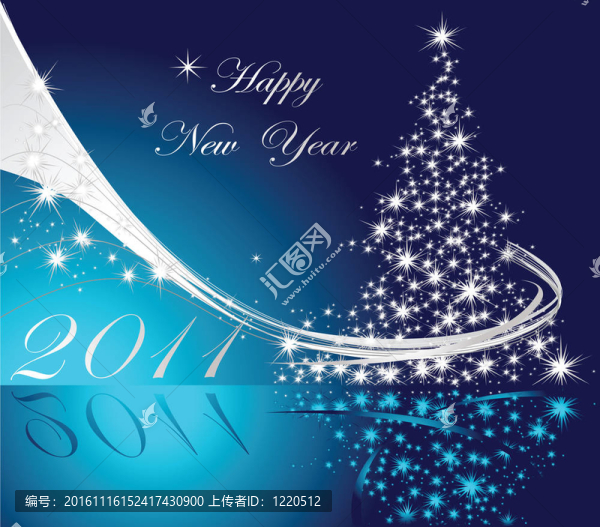 新年快樂背景