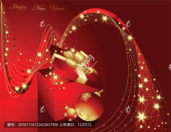 新年快樂背景