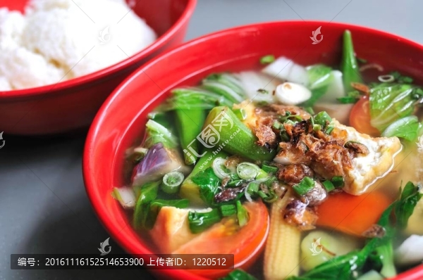 中國素菜湯