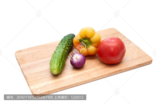 蔬菜上