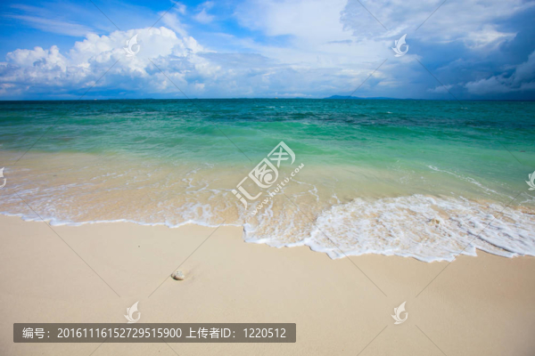 完美的熱帶海灘