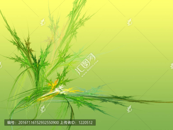 摘要分形背景