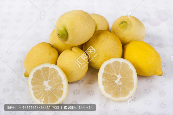 黃色的檸檬
