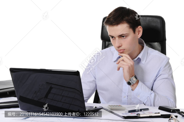 快樂的商人