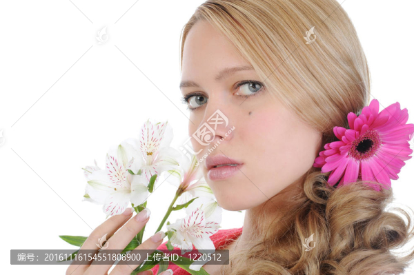 美麗的金發(fā)女郎