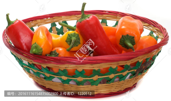 籃子里的多顏色的鐘