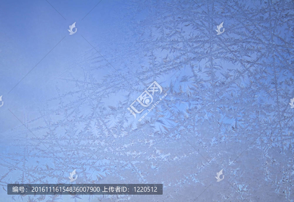 冰晶體的背景