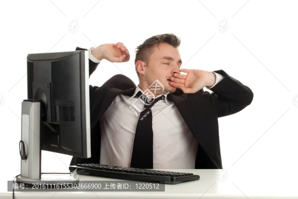 厭倦了穿黑西裝的年輕商人