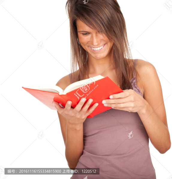 微笑美女與紅書；系列