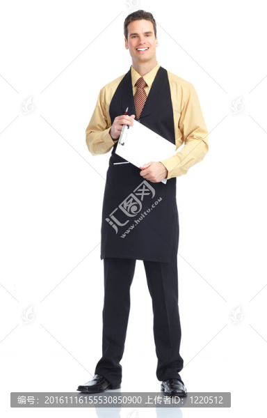 服務員的人