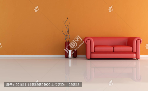 紅色經(jīng)典沙發(fā)
