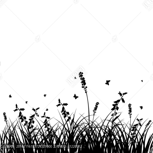 草甸的剪影