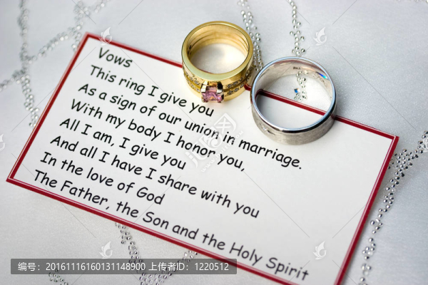 結(jié)婚戒指和誓言