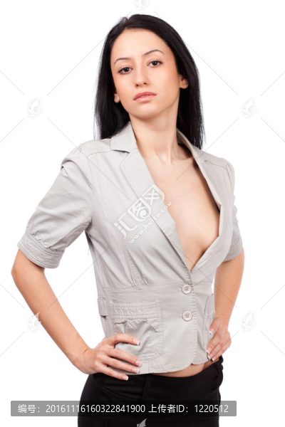 性感拉丁女商人