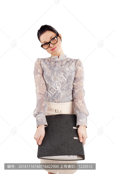 女職工制作面