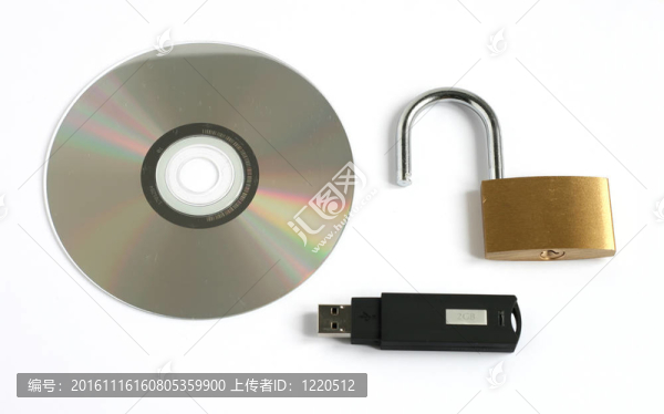 鎖鎖的記憶棒和CD