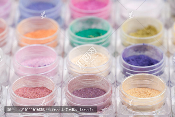 彩色化妝品粉末顏料