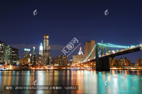 布魯克林大橋；曼哈頓；紐約