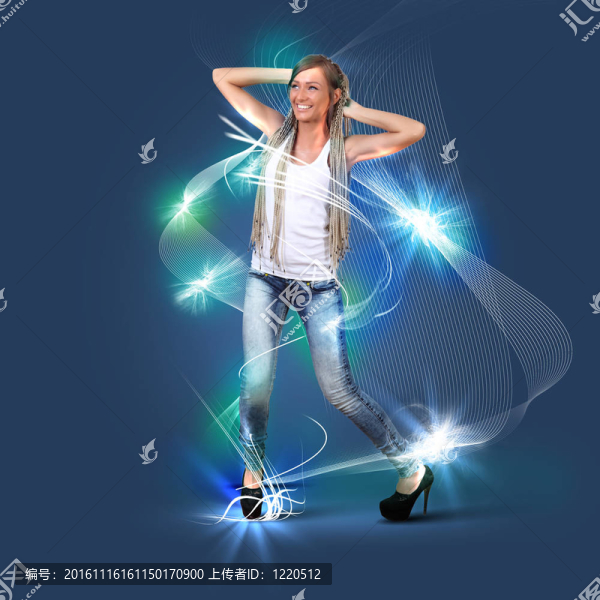 年輕的金發(fā)女郎