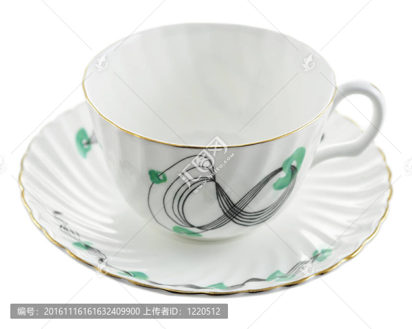 老式的咖啡杯