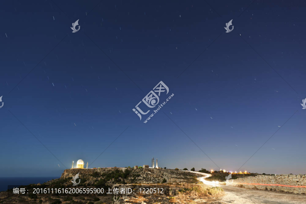 星的軌跡在Dingli,Radar