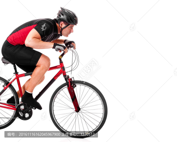 騎車人騎自行車