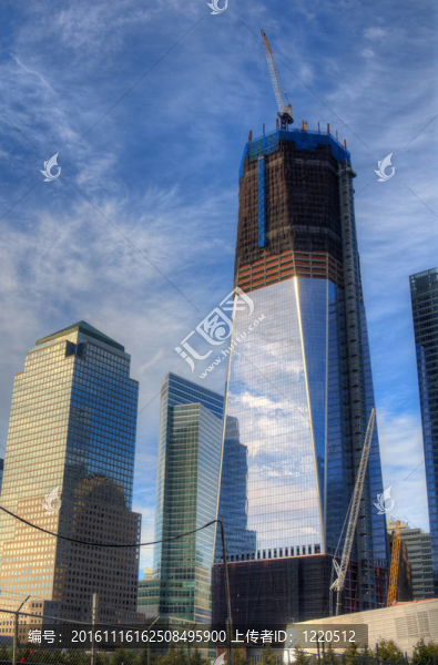 曼哈頓市中心的摩天大樓