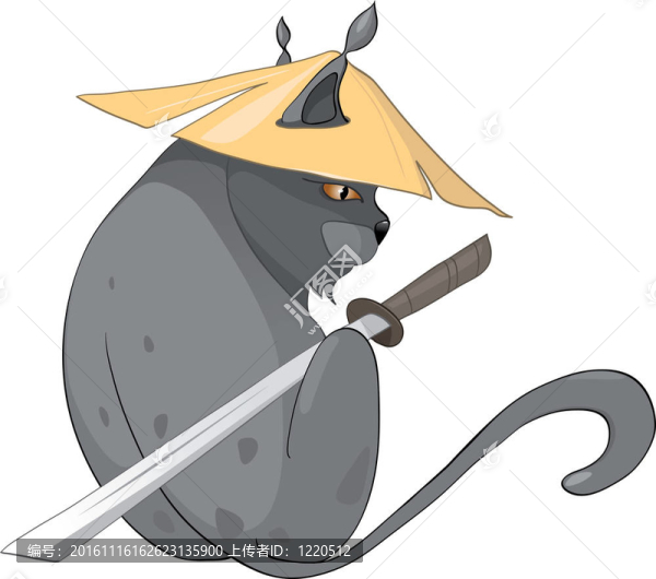 卡通人物山貓