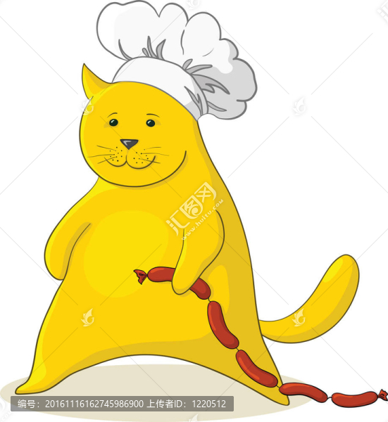 貓烤香腸