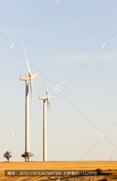 風(fēng)力渦輪機(jī)；卡斯蒂利亞和列昂；西班牙