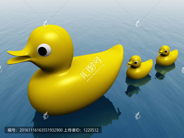 橡皮鴨和小鴨