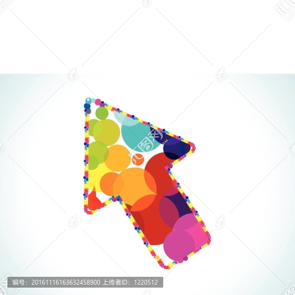 摘要彩色圈